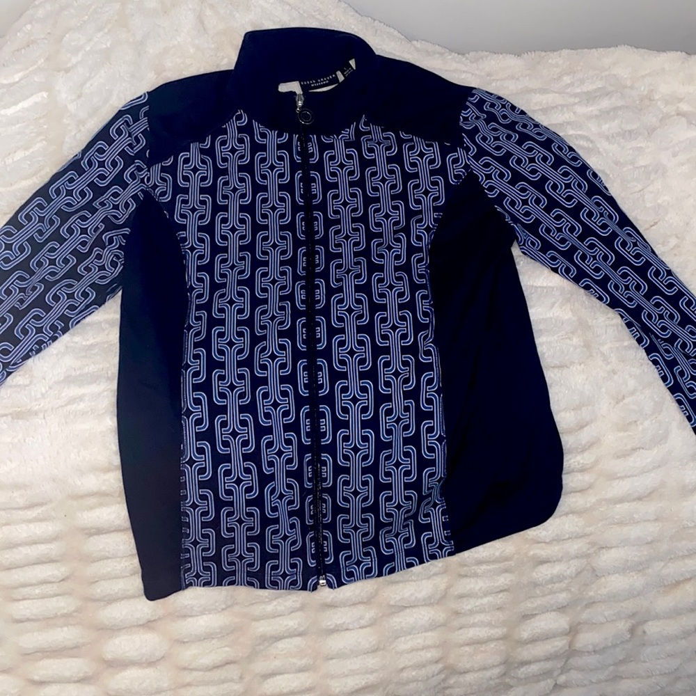 Light weight jacket, made in Vietnam, from brand Susan Graver (weekend), soft